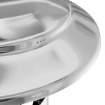 vidaXL Extension de Conduit Argent 25 x 25 x 65 cm Acier inoxydable