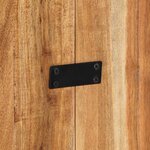 vidaXL Tête de lit 160 cm bois massif d'acacia