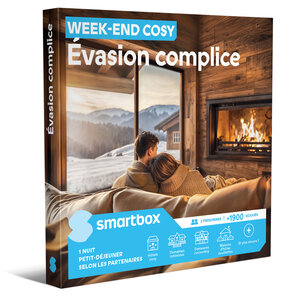 SMARTBOX - Coffret Cadeau Week-end Cosy - Évasion complice -  Séjour