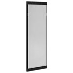 vidaXL Set de meubles d'entrée 4 pièces en bois noir