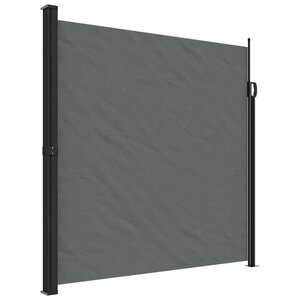vidaXL Auvent latéral rétractable anthracite 200x600 cm