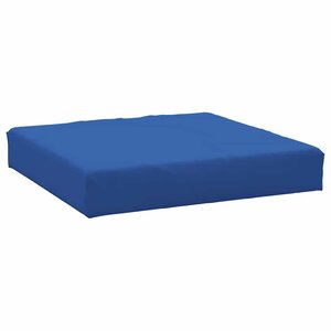 vidaXL Coussin de palette bleu 60x60x9 5 cm tissu oxford