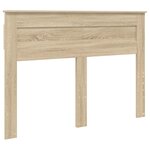 vidaXL Lit de Rangement Chêne Sonoma 160 x 200 cm Bois d'ingénierie