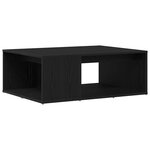vidaXL Table Basse Chêne Noir 90x67x33 cm Bois d'Ingénierie