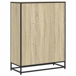 vidaXL Bibliothèque chêne sonoma 80 5x35x107 5 cm bois d'ingénierie