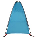 vidaXL Tente de rangement avec 9 compartiments bleu imperméable