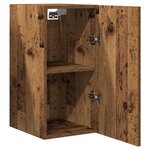 vidaXL Meuble TV vieux bois 30 5x30x60 cm bois d'ingénierie
