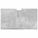 vidaXL Armoire de lavabo de salle de bain avec porte TULUM Gris béton