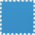 Bestway Protecteurs de plancher de piscine 8 Pièces Bleu 58220