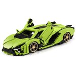 Mould King 10011 - Coffret de construction de modèle de voiture de sport SAI Taureau italien