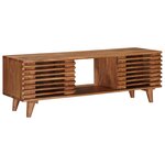 vidaXL Meuble TV avec stockage avec porte Naturel 105 x 30 x 35 cm