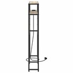 vidaXL Tête de lit de rangement Chêne sonoma 100 cm Bois d'ingénierie