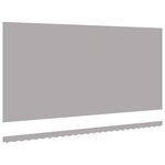 vidaXL Tissu de Replacement de Auvent pour cadre de 6x3 m Gris clair