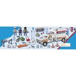 PLAYMOBIL 70936 - City Action Ambulance avec secouristes et blessé