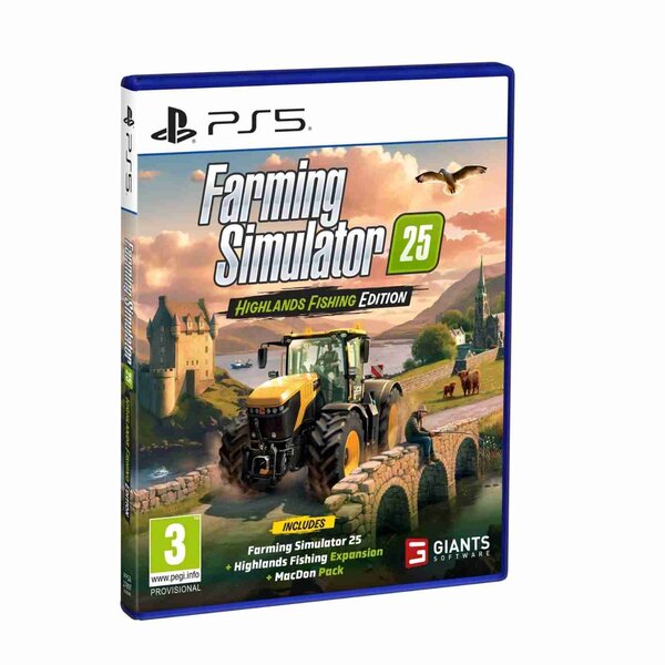 Jeu PS5 Farming Simulator 25 Highlands Fishing Edition