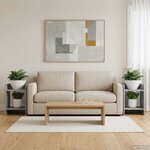 vidaXL Support de Plante 2 pièces Sonoma gris 30 x 30 x 40 cm
