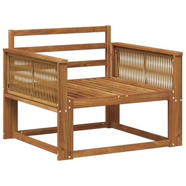 vidaXL Sofa de milieu extérieur Naturel