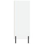 vidaXL Armoire à étagères blanc 69 5x32 5x90 cm bois d'ingénierie