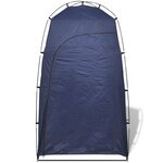 vidaXL Tente de douche/WC/dressing Bleu