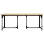 vidaXL Table basse Chêne sonoma 90x50x35 cm Bois d'ingénierie