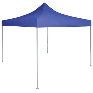 vidaXL Tente de fête 200 x 200 x 315 cm Bleu Tissu Oxford