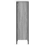 vidaXL Bibliothèque sonoma gris 50x31x106 cm bois d'ingénierie