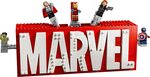 Set de Construction LEGO Marvel Logo MARVEL avec Super-héros - 76313