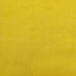 vidaXL Chaise de relaxation avec repose-pied Jaune moutarde Velours