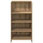 vidaXL Bureau réception chêne artisanal 55x50x103 5 cm bois ingénierie