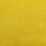 vidaXL Chaise de relaxation avec tabouret Jaune moutarde Velours