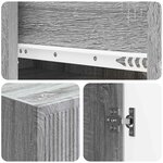 vidaXL Ensemble de Meubles 2 Pièces 33 x 34 5 x 90 cm Bois d'ingénierie