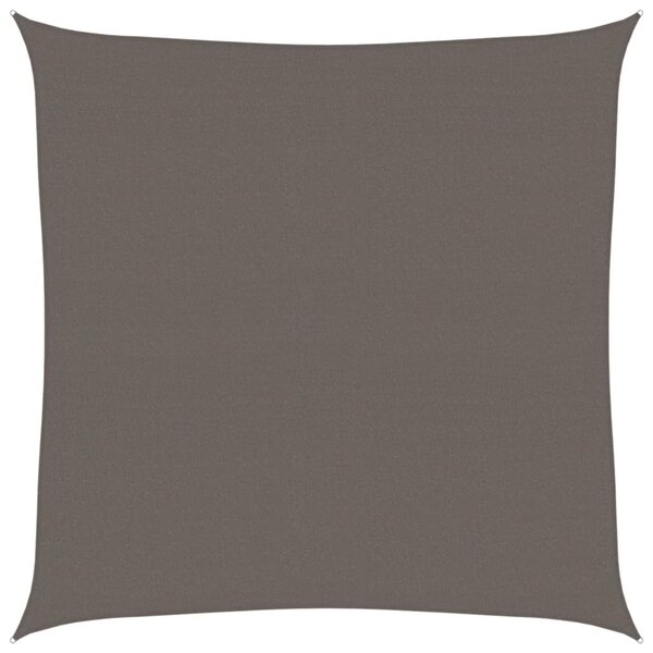 vidaXL Voile d'ombrage 160 g/m² Anthracite 7x7 m PEHD