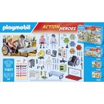 PLAYMOBIL 71617 - Action Heroes Atelier de kinésithérapie
