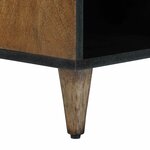 vidaXL Meuble TV Marron 100 x 33 5 x 46 cm Bois de mangue massif
