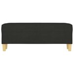 Banc banquette 100 x 35 x 41 cm tissu noir 02_0010454
