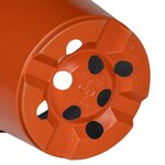 vidaXL Pot à fleurs 100 Pièces Céramique Ø 15 x 12 5 cm Plastique