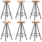 vidaXL Ensemble de bar 7 Pièces bois de manguier massif