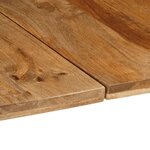 vidaXL Table à manger 160x80x75 cm bois de manguier massif