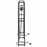 vidaXL Tête de lit de rangement Sonoma gris 120 cm Bois d'ingénierie