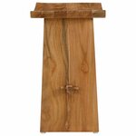 vidaXL Tabouret de salle de bain Marron 50 x 29 5 x 50 5 cm