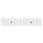 vidaXL Table d'appoint murale Blanc 87 5 x 34 5 x 17 cm