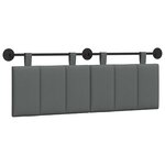 vidaXL Tête de lit suspendue Tissu