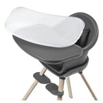 Chaise haute bébé évolutive 8 en 1  Chaise haute/Réhausseur/Tabouret/Bureau  De 6 mois à 5 ans  Beyond Graphite2 Eco