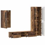 vidaXL Ensemble meuble TV FLORIN Bois ancien Bois d'ingénierie