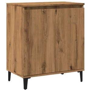 vidaXL Buffet chêne artisanal 60x35x70 cm bois d'ingénierie