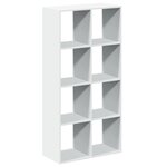 vidaXL Étagère séparatrice de pièce blanc 69 5x29x137 5 cm