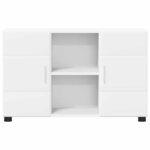 vidaXL Buffet FLORIN Blanc 88 5 x 30 5 x 55 5 cm Bois d'ingénierie