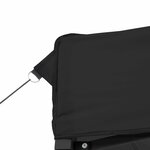vidaXL Tente de fête 200 x 200 x 306 cm Noir Tissu Oxford