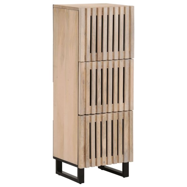 vidaXL Buffet 40x34x110 cm bois de manguier massif