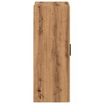vidaXL Armoire murale chêne artisanal 69 5x34x90 cm